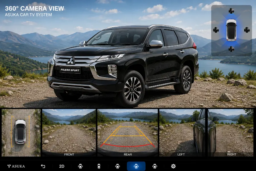upgrade kamera 360 pajero