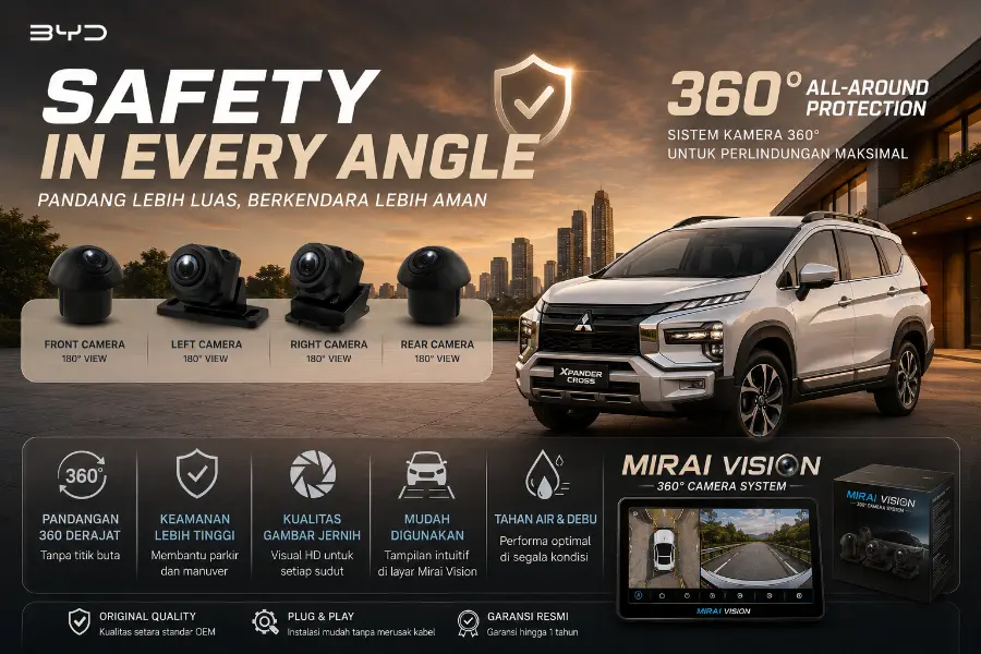 kamera 360 mitsubishi
