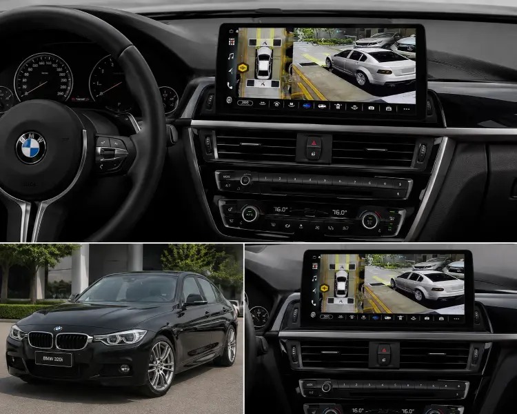 pasang head unit bmw