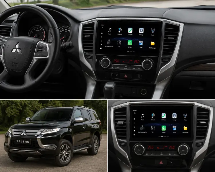 upgrade head unit pajero