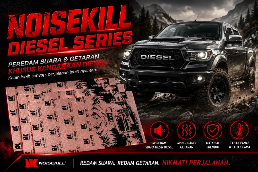 mobil diesel lebih berisik