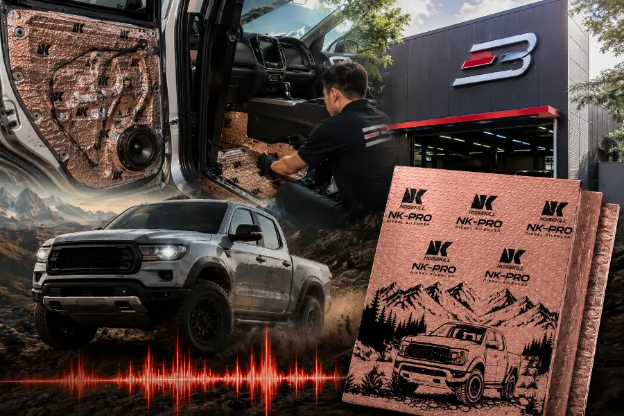 bengkel pemasangan peredam mobil