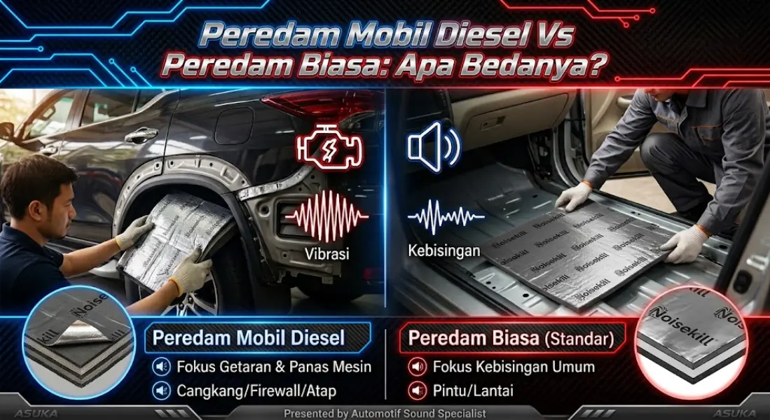 peredam mobil diesel