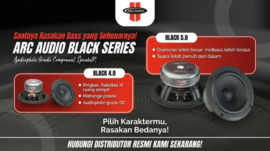 ARC Audio Black Series: Panduan Memilih Black 4.0 vs Black 5.0
