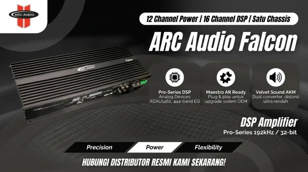 Fungsi DSP Audio Mobil: Upgrade dengan ARC Audio Falcon