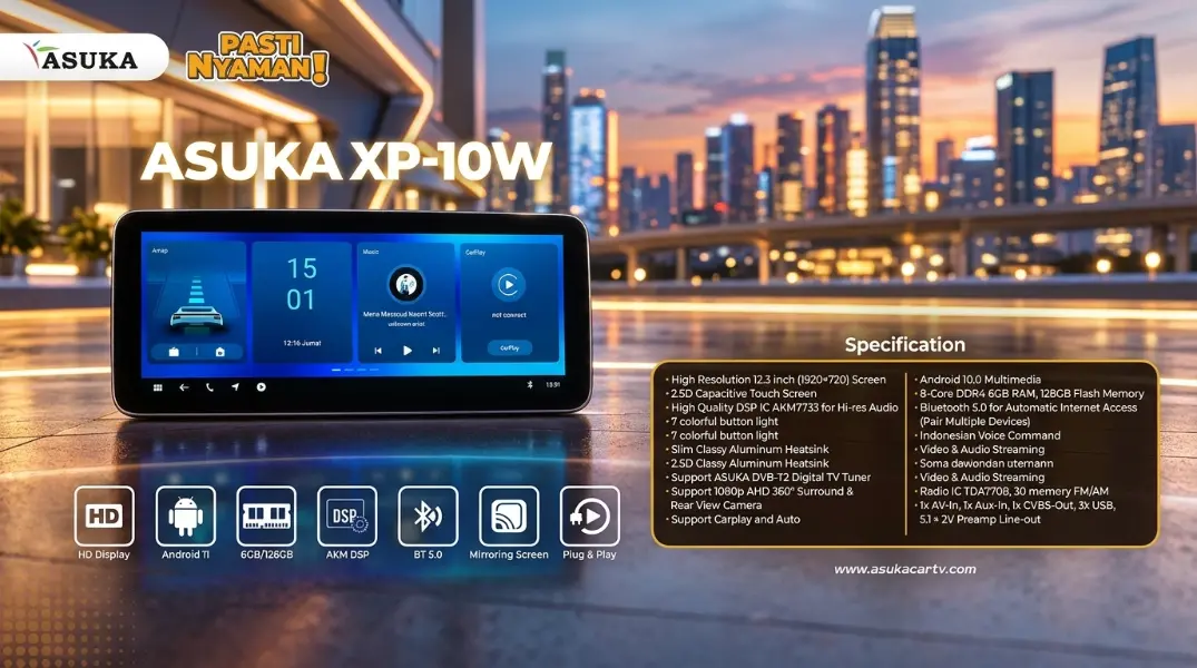 rekomendasi head unit premium