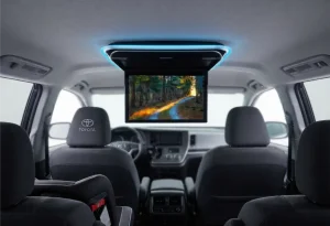 Roof Monitor Mirai 1398A: Layar 14 Inci 2K untuk Hiburan Nyaman di Mobil 
